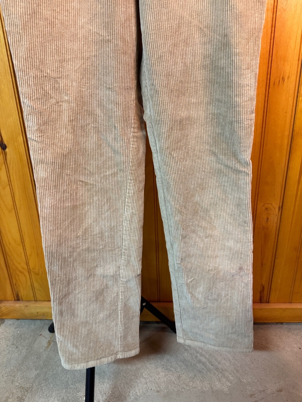 Lauren Ralph Lauren Women's Straight Leg Corduroy Pants in Camel - Picture 4 of 6